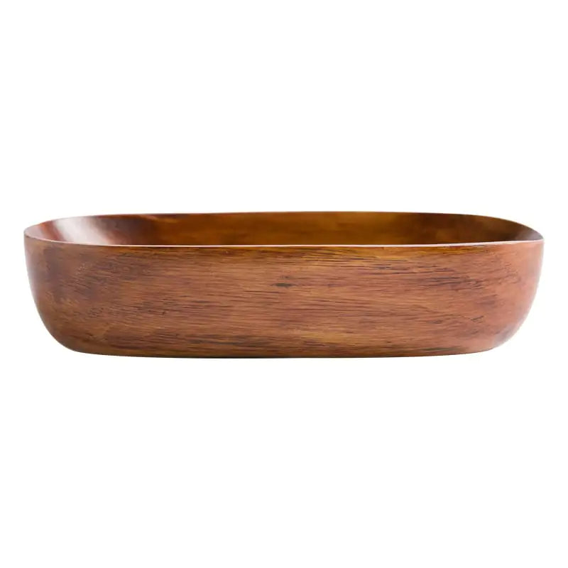Kemu Wooden Boat Towel and Napkin Holder Tray
