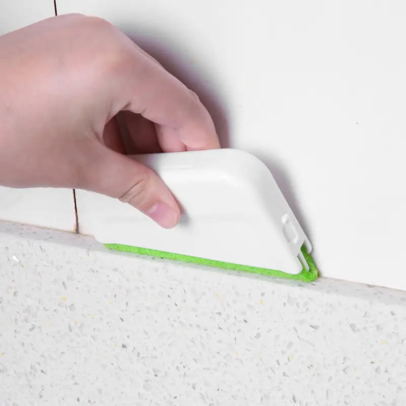 Gap Brush for Cleaning Window Tracks and Grooves