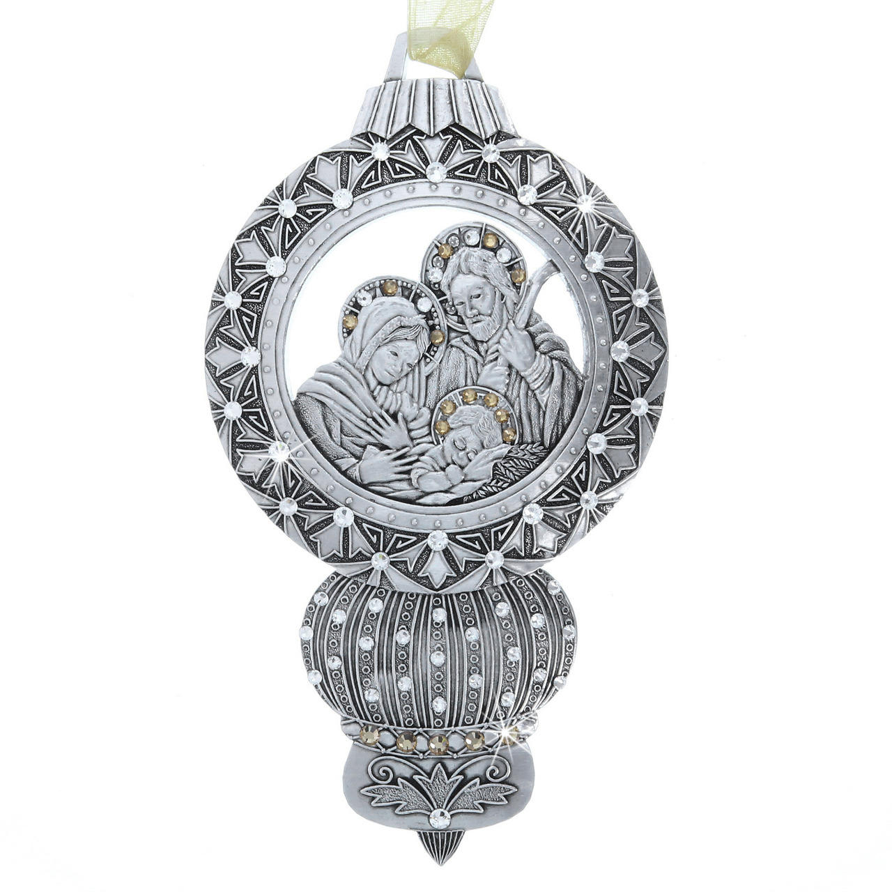 Limited Edition Nativity  Ornament- The Holy Family (Aluminum)