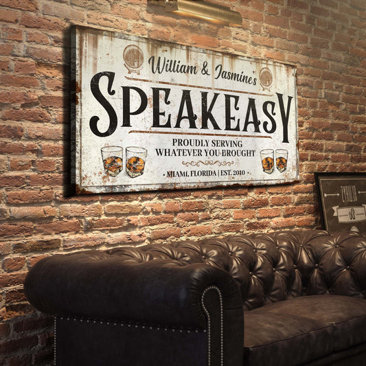 Speakeasy Sign V