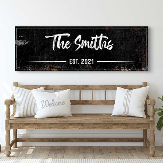 Family Rustic Sign II