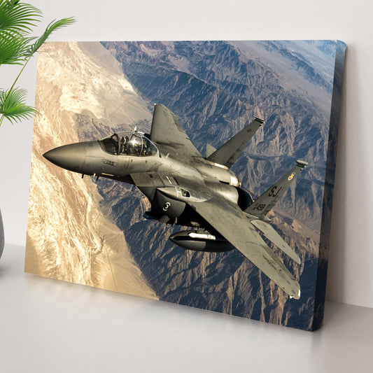 Fighter Plane Canvas Wall Art