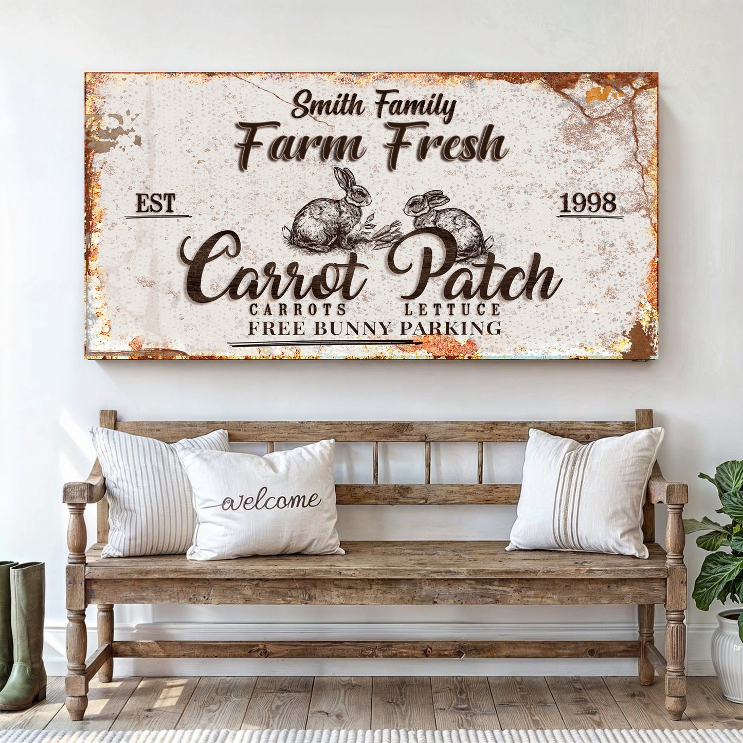 Carrot Patch Easter Sign IV