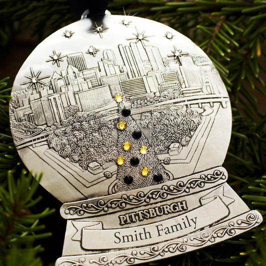 Pittsburgh Snow Globe Ornament