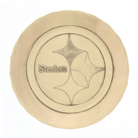Pittsburgh Steelers Logo Coaster (Bronze)