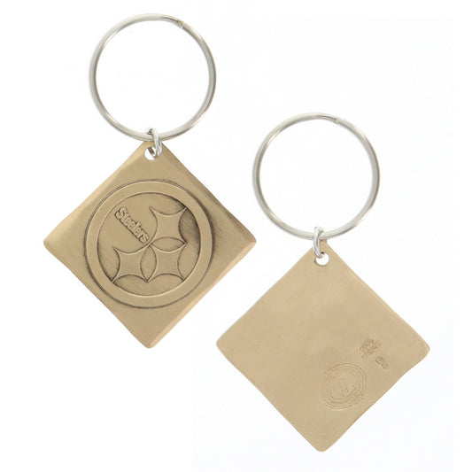 Pittsburgh Steelers Logo Key Chain (Bronze)