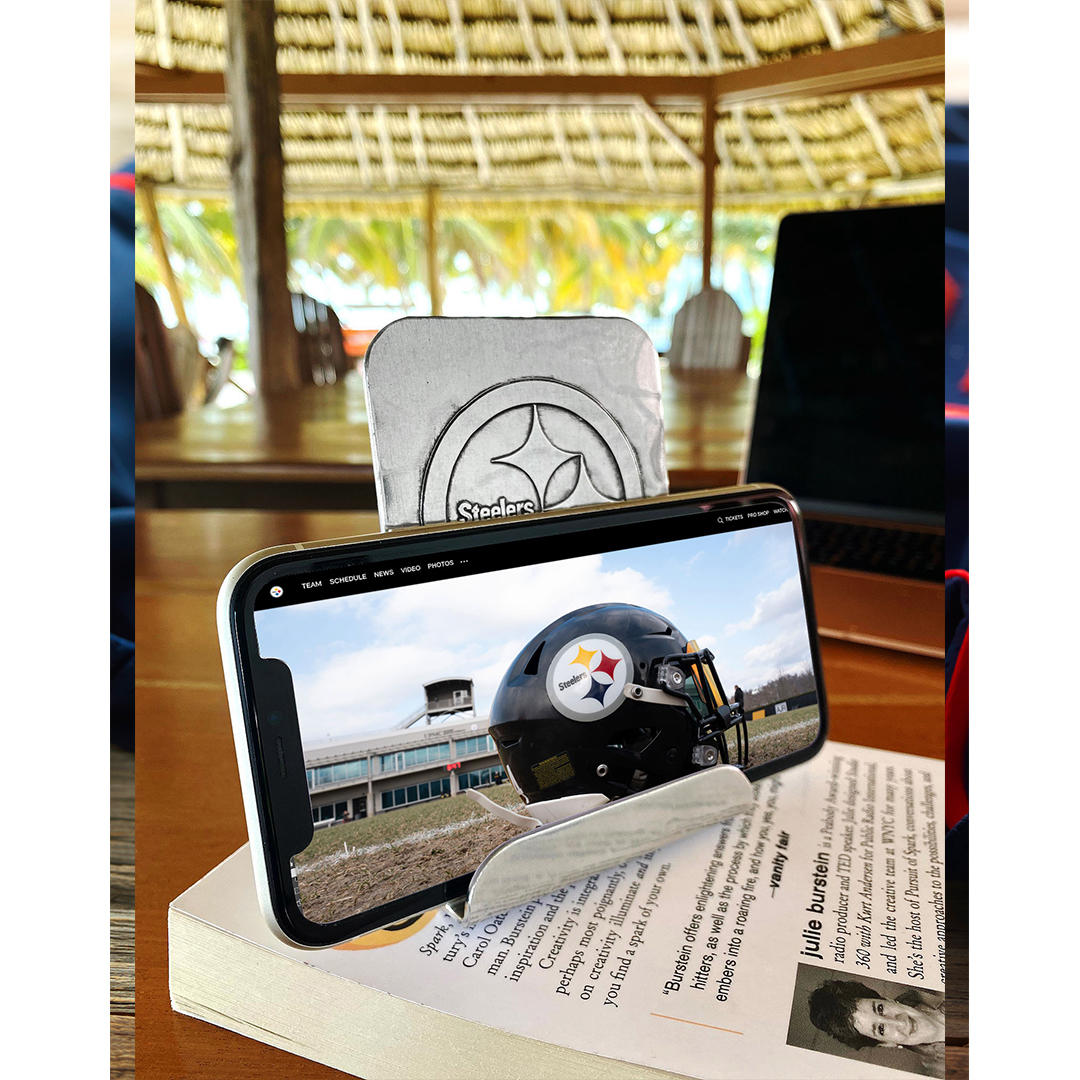 Pittsburgh Steelers Phone Holder (Aluminum)