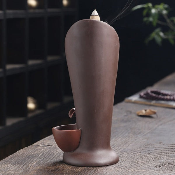 SpaceKeeper Waterfall Backflow Incense Burner