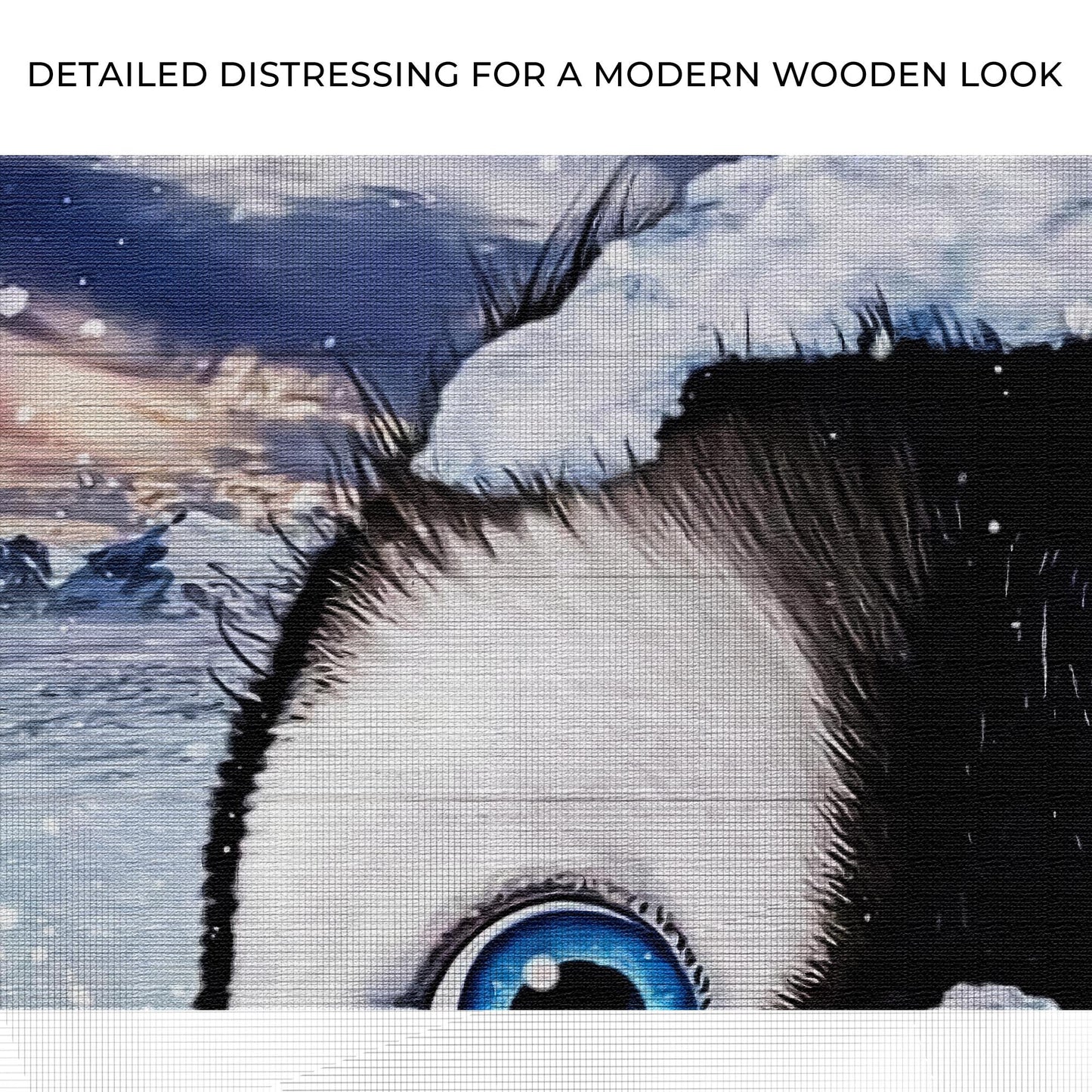 Penguin Peekaboo Painting Canvas Wall Art