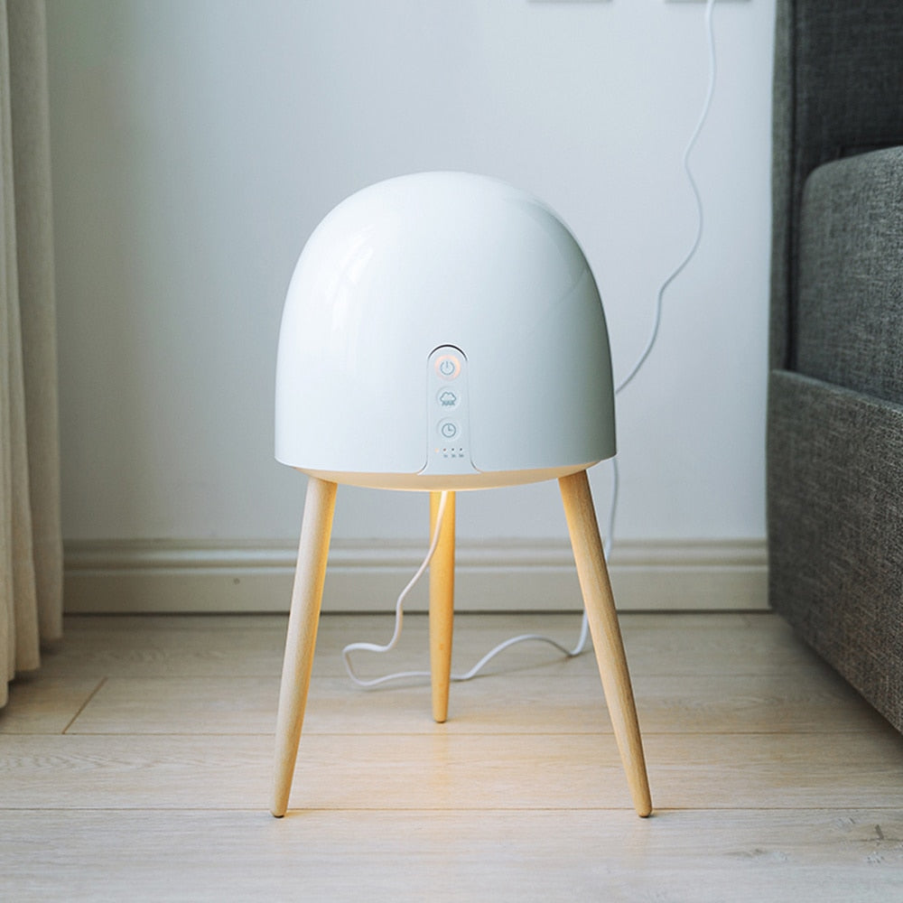 2.5L Large Capacity Ultrasonic Air Humidifier With Wooden Legs