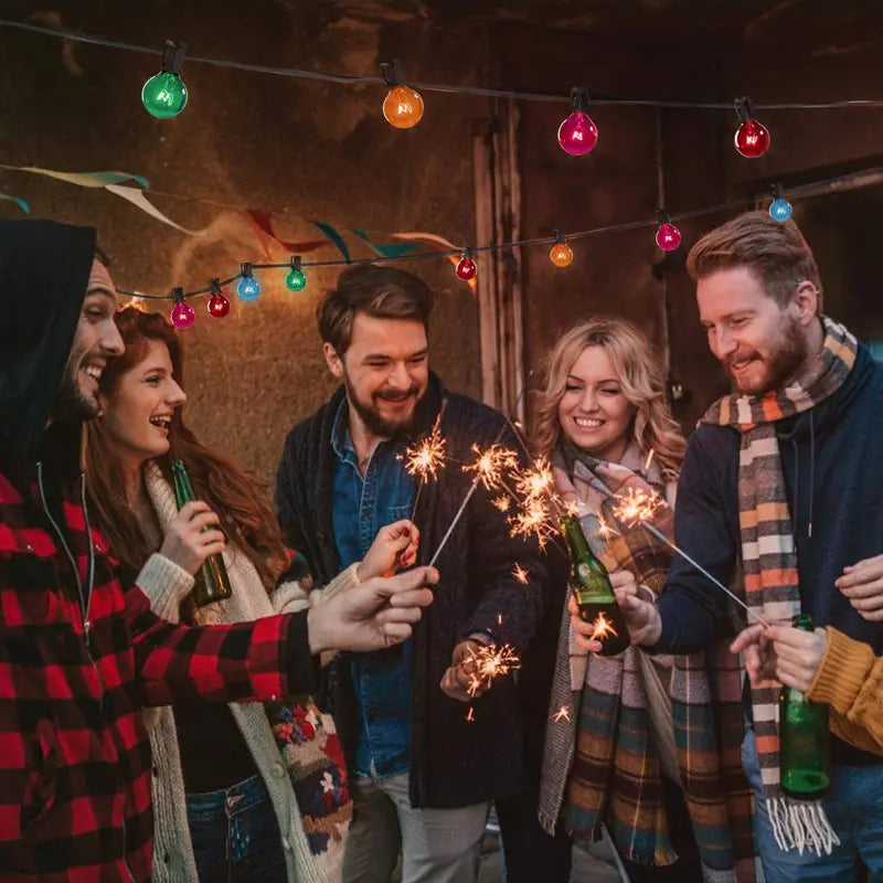 A15 String Lights and E26 Aromatherapy Bulb